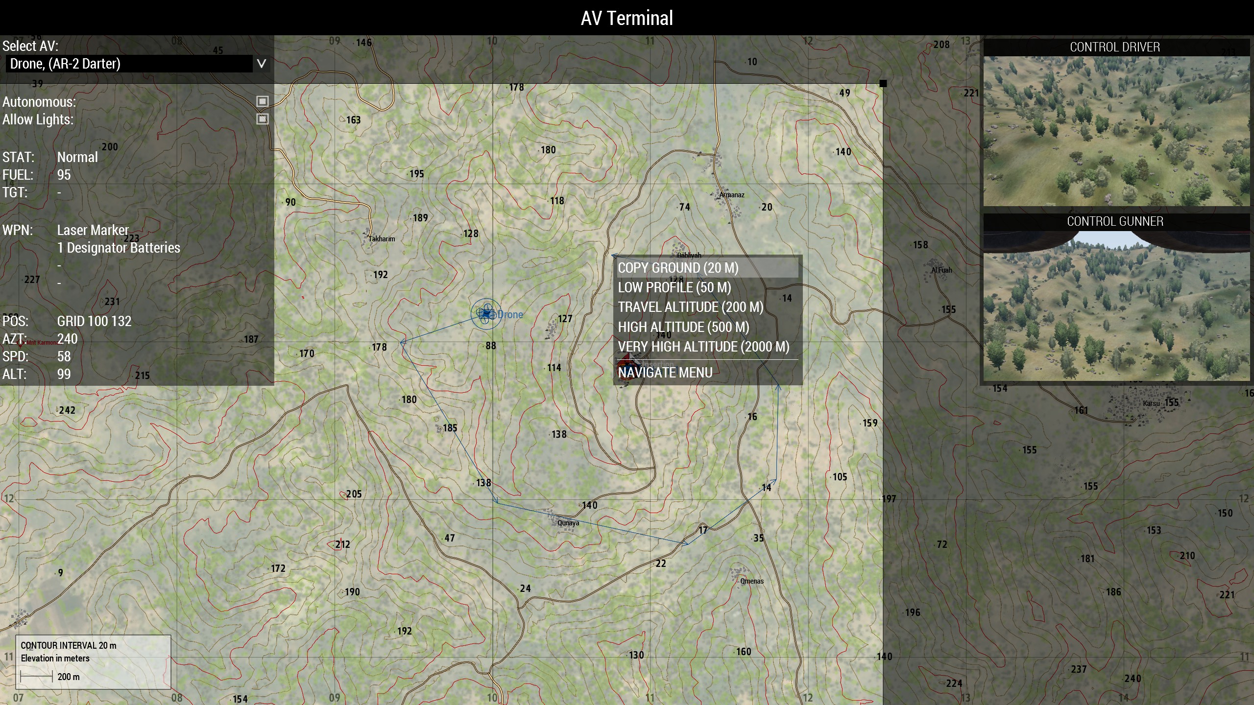 UAV-terminal